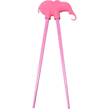 Jídelní hůlka Fuzhou Westhonest Dětské jídelní hůlky Elephant Barva: růžová