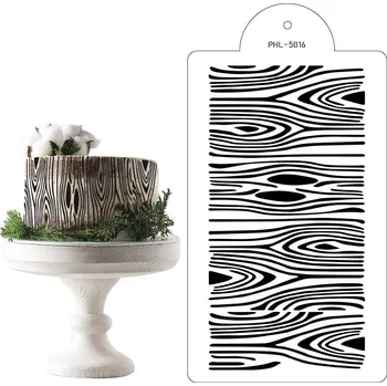 Stencil šablona dřevo 40x21cm - Cakesicq