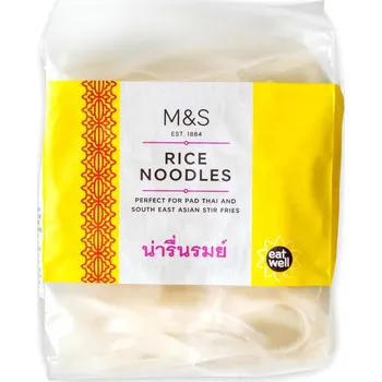Marks & Spencer Thajské rýžové nudle širší