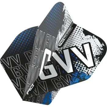 Šipka Letky na šipky Red Dragon Hardcore Premium Gian Van Veen No2, modré