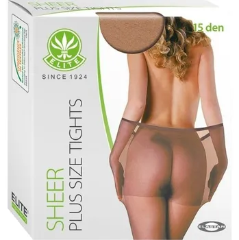 Dámské punčochy Elite Matylda • 176-124 XL • černá • punčochové kalhoty 15 DEN