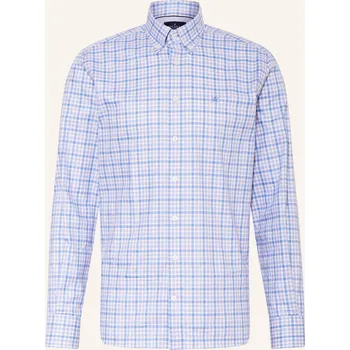 Pánská košile Hackett London Pánská Košile Mouline Regular Fit, bílá /...