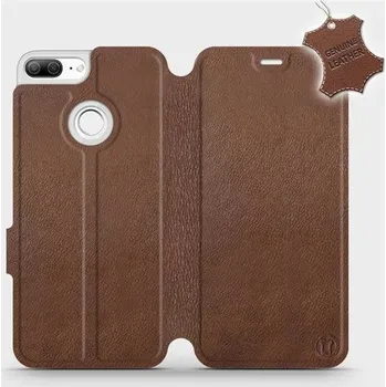 Pouzdro na mobilní telefon Flipové kožené pouzdro Mobiwear na mobil Honor 9 Lite - Hnědé - L_BRS - VÝPRODEJ (Luxusní flipový kryt, obal, pouzdro Mobiwear na mobilní telefon Honor 9 Lite - Hnědé - kožené - L_BRS Brown Leather)