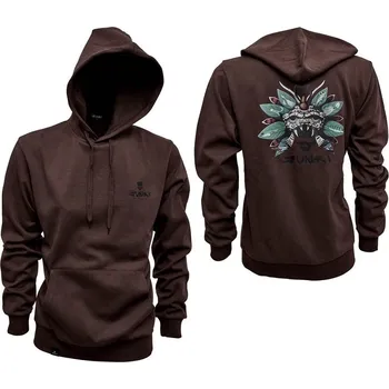 Pánská mikina Gunki Mikina Chief Brown Hoody Velikost: XXL