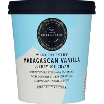 Zmrzlina Marks & Spencer Smetanová vanilková zmrzlina