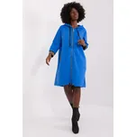 La Rosa Mikinové šaty s kapucí modrá Velikost: L/XL