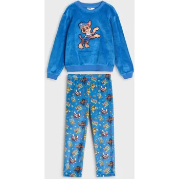 Sinsay - Dvoudílné velurové pyžamo PAW Patrol - světle modrá - ZD131-50X - ZD131-50X-134
