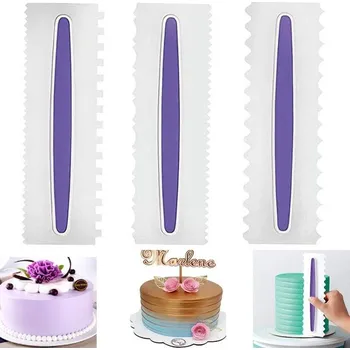 Stěrka na okraje dortů 3ks - Cakesicq