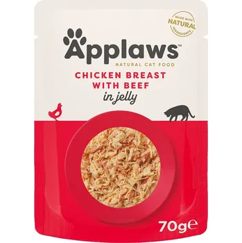 Krmivo pro kočku Applaws Cat Jelly kapsička kuřecí prsa s hovězím pro kočky