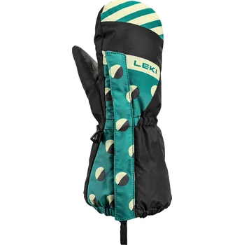 Chránič rukou Rukavice Leki Little Paw Mitt Long black medium green 654803404 Velikost: 1