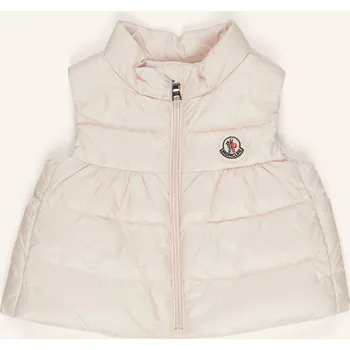 Moncler Enfant Péřová Vesta Hiva pro miminko, světle růžová, 92