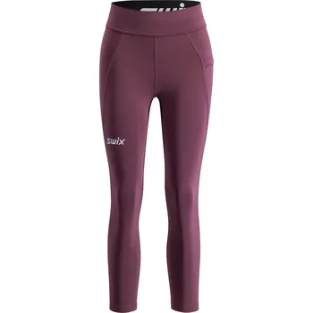 Dámské oblečení Kalhoty SWIX elastické 7/8 Pace High Waist 10065-23-80954 Velikost: L