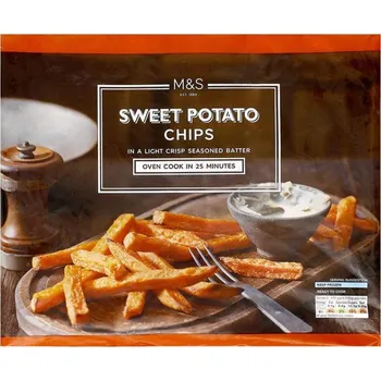 Zelenina Marks & Spencer Batátové hranolky kořeněné