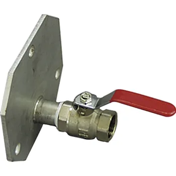 Příruba s ventilem 3/4"-3", pro vývod 75 mm CEMO Vnitřní závit: 3/4"