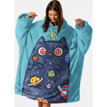 Dětská deka Space Cat Huggie - Mikinová deka