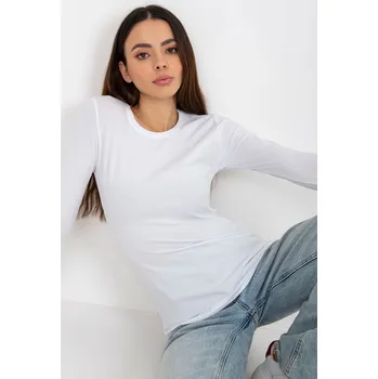 Dámské tričko Lily Rose Tričko s dlouhým rukávem bílé Velikost: XL