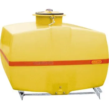 Kanystr Sklolaminátová obdélníková cisterna na vodu 300-15.500 l CEMO Objem: 3000 l
