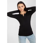 My Red Lips Tričko s dlouhým rukávem černé Velikost: UNI