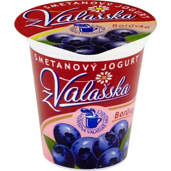 Mlékárna ValMez Smetanový jogurt borůvka