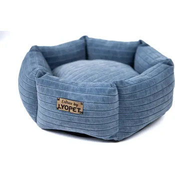 Pelíšek pro psa Lyopet Pelech s vysokým bokem - 2 varianty Barva: Modrá