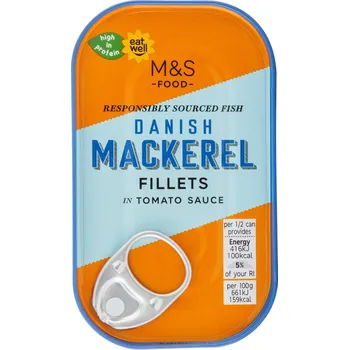 Marks & Spencer Filety z makrely v tomatové omáčce