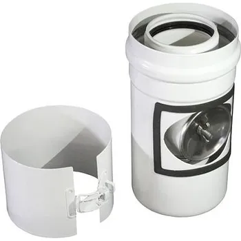 Kouřovod Prodloužení kontrolní ATI DN80/125 - 250 mm