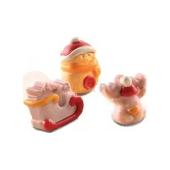 Kuchyňská sůl Silikonová forma na cukroví a dezerty SF166 MAGIC XMAS - 15 hnízdeček | SILIKOMART, Christmas inspiration