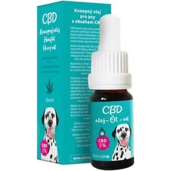 Zelená Země CBD olej pro psy 5%, 10 ml
