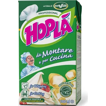 Trevalli Hoplá rostlinná neslazená šlehačka 1 l