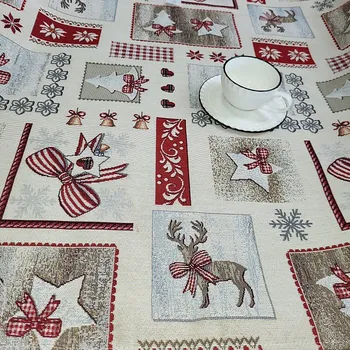 ubrus BYTEMA Gobelínový ubrus a šál COUNTRY VÁNOCE 33 x 45 cm