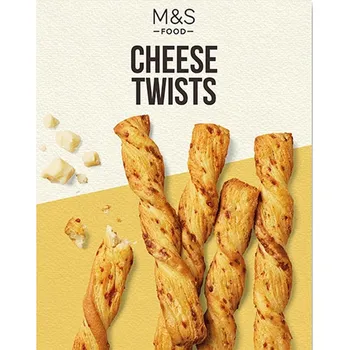 Cukrovinka Marks & Spencer Sýrové tyčinky Gruyére