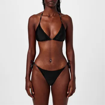 Dámské plavky Plavky Hugo Black 001 1052420 12 (L)