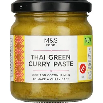 Omáčka Marks & Spencer Thajská zelená kari pasta