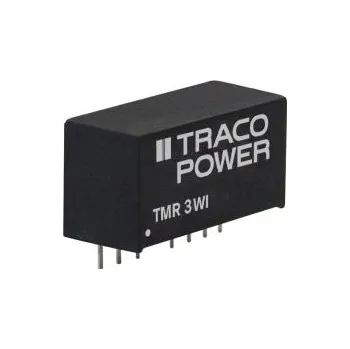 Měnič napětí DC-DC převodník 3W, výstup: ±15V dc ±100mA 1.6kV Ne, Vin 18 → 75 V DC Ne