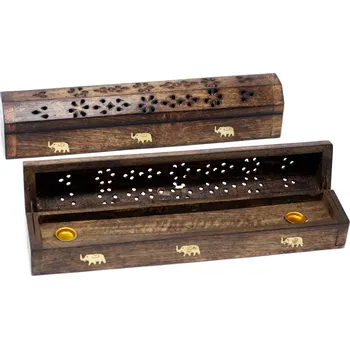 Aroma difuzér Dřevěný Stojan - Naturání - Mangové Dřevo Varianta: Naturání - Mangové Dřevo