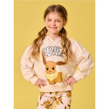 Dívčí oblečení Sinsay - Mikina Pokémon - broskvová - 383DU-24X - 383DU-24X-104