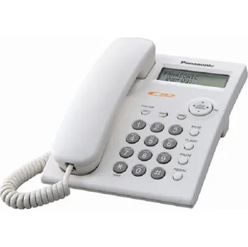 Stolní telefon Jednolinkový telefon Panasonic KX-TSC11FXW, bílý