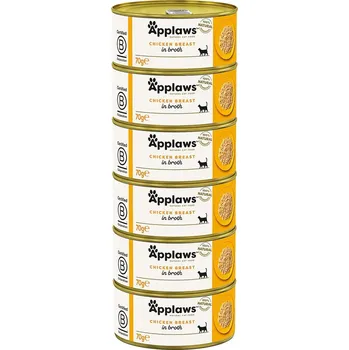 Krmivo pro kočku Applaws Cat konzerva kuřecí prsa pro kočky (6×70 g)