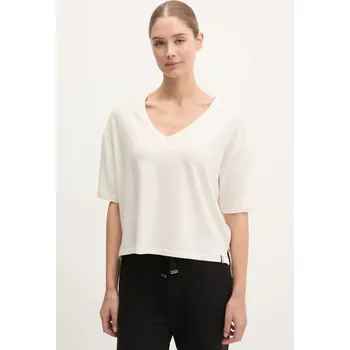 Tričko BOSS CP Stripe T-Shirt bílá barva, 50535723 01X, vel. M