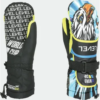 Chránič rukou Level Glove Junior Mitt Yellow-Blue dětské rukavice,palčáky Velikost: V - 9-10 let dětská