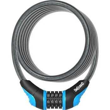 Zámek na kolo zámek na kód Onguard 10x 1800mm, spirála, modrá 305978