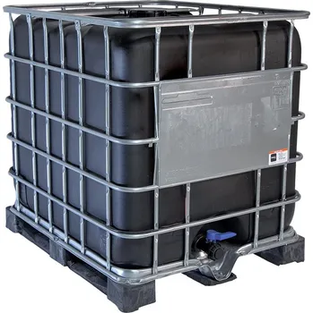IBC kontejner WERIT Nový IBC UN kontejner 1000 l (černý)