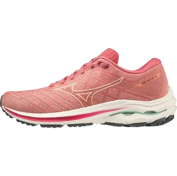 Dámská běžecká obuv Boty Mizuno WAVE INSPIRE 18 Rosette Snow White Garnet Rose Velikost: 35
