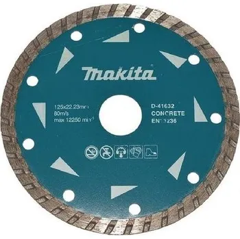 Řezný kotouč Makita Příslušenství - Diamantový řezný kotouč na beton 125x22,2 mm D-41632