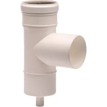 Kouřovod T-kus s víčkem ATI PP DN80