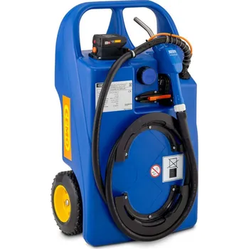 Palivová nádrž Aku výdejní vozík na AdBlue 60 l – 100 l CEMO Objem: 60 l, Provedení: bez baterie a nabíječky