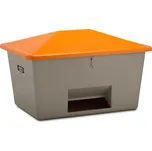 Zásobník na posyp s otvorem 550-2.200 l CEMO Barva: Šedá / kov, Objem: 1100 l