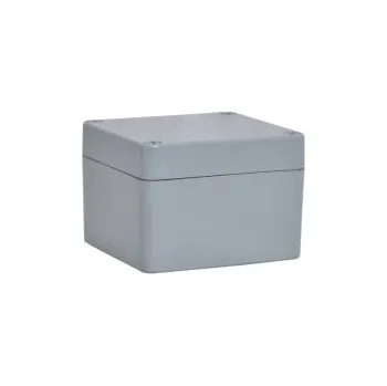 Rozvaděč Skříň IP68 barva Šedá Polyester vyztužený skelnými vlákny 80 x 75 x 75mm Silikon