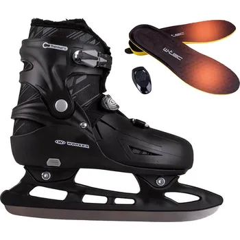 Zimní brusle WORKER Zimní brusle Niorto s vyhřívanými vložkami Karpatos černá - S (33-37) - 35-40