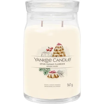 Svíčka Yankee Candle Signature svíčka velká Spun Sugar Flurries, 567g